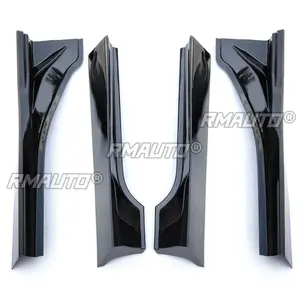 Kit de Carrocería para Subaru BRZ Toyota GR86 2022-2024, Faldones Laterales Estilo DC en Negro Brillante, Alerón Lateral, Accesorios para Auto - Product Image 4