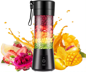 Liquidificador Portátil Elétrico Multifuncional de 380ml Tipo-C para Smoothies e Gelo, Leve e Portátil para Uso Doméstico com USB - Product Image 6