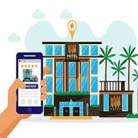 Nouvelle version de l'application de voyage avec planificateur d'itinéraire, guide local, réservation d'hôtel mobile et compatible Android pour Mac et utilisation en ligne