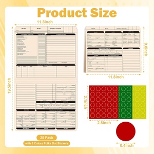 Carpeta Personalizada para Anuncios Inmobiliarios, Lista Preimpresa para Agentes Inmobiliarios, Material Resistente, Tamaño Carta, 210 GSM, Cartulina Manila - Product Image 2