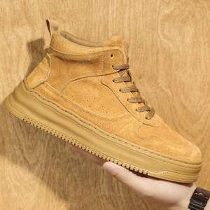 गर्म बिक्री ट्रेंडी बोर्ड बास्केटबॉल शैली पुरुषों के लिए नरम चमड़े के साथ जूते - Product Image 5