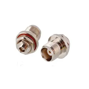 Conector hembra TNC impermeable de alta calidad a conector hembra MCX adaptador coaxial RF