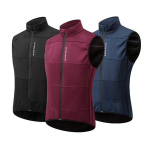 WOSAWE – gilet de cyclisme d'<span class=keywords><strong>hiver</strong></span> coupe-vent imperméable, gilet polaire <span class=keywords><strong>vtt</strong></span> vélo vêtements sans manches <span class=keywords><strong>veste</strong></span> de cyclisme - Product Image 2