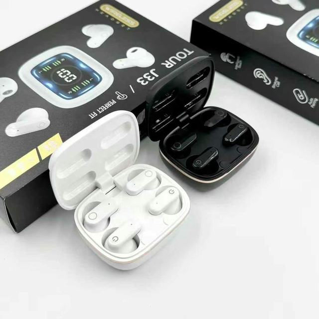 Tour J33 Gaming In-ear Wireless Earbuds Noise Cancelling IPX-5 Waterproof 3-5 Hours Playtime Plastic Material Volume Sport