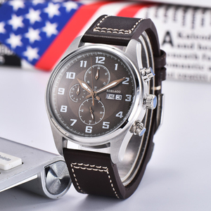 ZF Factory V2 Edition <span class=keywords><strong>Pilot</strong></span> Watch IW3777 43mm Case ETA 7750 Cronógrafo Movimiento Anti Glare IWCS - Product Image 1