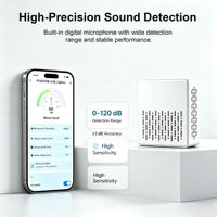 Capteur de surveillance de bruit intelligent Zigbee/WiFi pour la maison, détecteur de bruit anormal avec alarme à distance, automatisation de la maison intelligente