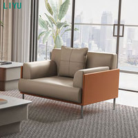 Liyu Canapé De Bureau, Conjunto de Sofás Modulares Seccionales para Oficina, Muebles Modernos
