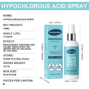 El spray de ácido hipocloroso hidrata, calma y suaviza, y regula el equilibrio de agua y grasa de la piel. - Product Image 2