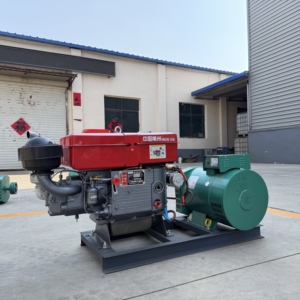 Générateur diesel monocylindre durable de 10 kW, 15 kW, 20 kW, 24 kW, triphasé 50 Hz 400 V pour la production d'énergie continue hors réseau - Product Image 5