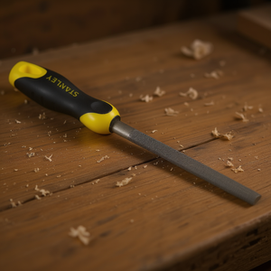 Lima semicircular Stanley de 6 pulgadas, corte grueso, herramienta para trabajar metal y madera - Product Image 3