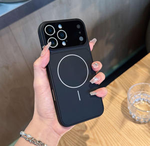 Nueva Funda Esmerilada para iPhone 17, Compatible con iPhone 11~16, se Convierte Instantáneamente en la Serie 17, Funda Magnética Plateada - Product Image 4