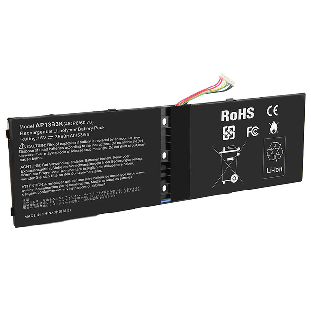 AP13B3K New Laptop Replacement Battery for ACER Aspire R7-571 R7-571G R7-572 R7-572G S M5-583 M5-583P M5-583P-5859 M5-583P-6423