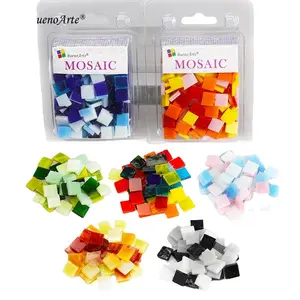 10 X 10mm Mix Stained Strip, Mosaic Hobbies, DIY Material Supplier, Mini Loose Tiffany Glass Pieces