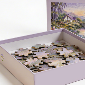 Puzzle personnalisé haut de gamme, impression de puzzle OEM, jouet DIY avec logo de marque personnalisé, emballage de puzzles pour adultes - Product Image 2