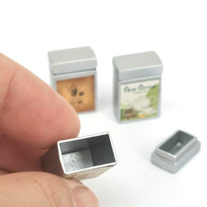 Kedatangan Baru Rumah Boneka Miniatur Mini Teko Logam Daun Teh Logam Teko (Tutupnya Dapat Dilepas) untuk Rumah Boneka - Product Image 4