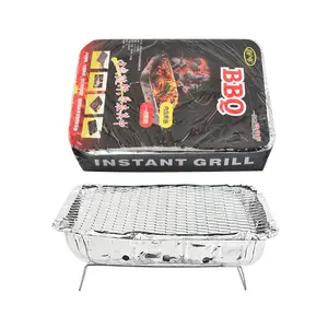 Vỉ Nướng BBQ Dùng Một Lần Từ Nhà Máy Trung Quốc Với Giá Nướng Cacbon Dụng Cụ Nướng BBQ Hoàn Hảo Quà Tặng Cho Nam Nữ