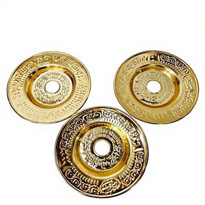 ถาดถ่านบารากุแบบพรีเมียมลายนูนสีทอง (30 ซม.) - Product Image 3