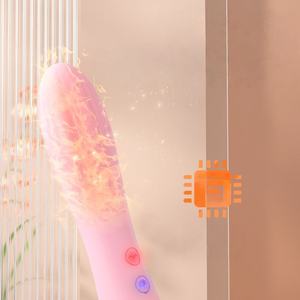 <b>Vibrating</b> Double-Headed AV Stick Female Orgasm Masturbator Strong Shock Massage for Female Masturbation-Citoral Second Tide - Product Image 3