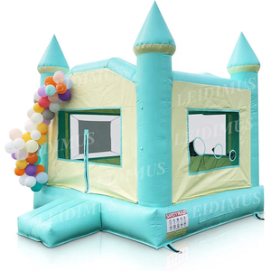 Hot sale inflatable combo bounces house Shooting area commercial ...