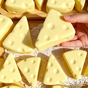 Juguete Antiestrés de PU con Forma de Queso Simulado, de Rebote Lento, para Chupar con el Dedo - Product Image 5