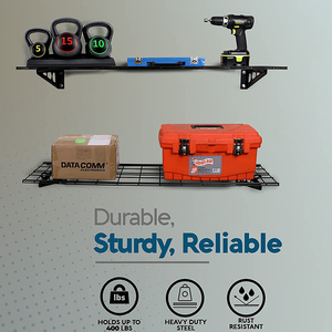 JH-Mech Étagères flottantes de <span class=keywords><strong>garage</strong></span> pour rangement de tous les jours Étagères de <span class=keywords><strong>garage</strong></span> pour montage mural - Product Image 3