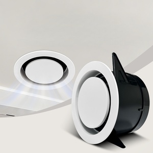 HVAC 에어 덕트 작업 환기 조절 가능한 공기량 조절 댐퍼 - Product Image 1