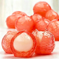 OEM ODM 3D afpelbare fruitgummy snoepjes aangepaste verpakking China fabriek direct private label bulk groothandel afpelbare gummy
