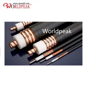 Rf Feeder Cable Lowest Price Heliax Copper Tube RF Coax Cable 1/2" 1/4" Corrugated Super Flexible Feeder Cable