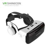 Hadiah Terlaris 2024 Mesin Realitas Virtual 3D VR Headset VR Dengan Remote Kontrol untuk Bermain Game