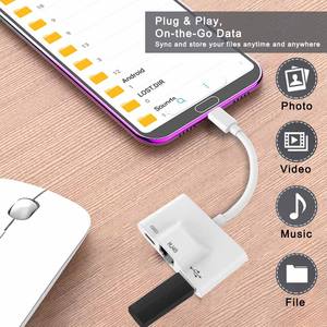 Carte réseau mac usbc vers <span class=keywords><strong>ethernet</strong></span> adaptateur lan Type C vers LAN adaptateur Gigabit <span class=keywords><strong>Ethernet</strong></span> RJ45 convertisseur LAN filaire pour ordinateur portable Android - Product Image 4