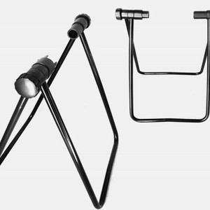 Support de réparation de vélo Halon en acier noir en forme de U pour l'entretien des VTT - Product Image 3