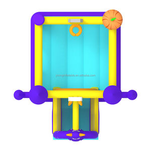 Trampoline d'intérieur Halloween Devil's Haunted House Castle Nylon PVC Jouet gonflable Garantie 1 an Logo imprimé Accessoire de mer - Product Image 4