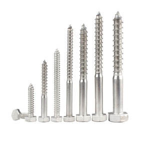 304 Stainless Steel Hex Head Tapping Screws M6 M8 M10 M12 Metric Wood Fasteners Class 4.8 Factory Direct - Product Image 3