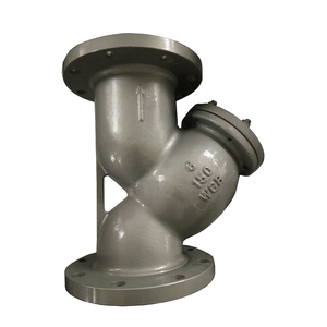 Filtro tipo Y ANSI PN10 PN16 de hierro dúctil QT450 GGG50 con brida de acero inoxidable para tuberías industriales de aguas residuales - Product Image 4