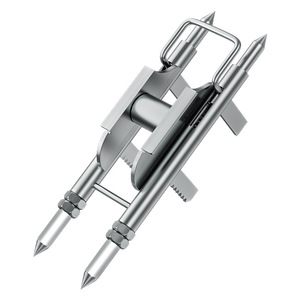 Outil d'aide à l'enfilage de fils pour une seule personne, en acier inoxydable, pour électriciens, enfileur manuel pour câbles PVC - Product Image 5