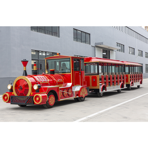 Trenino Turistico Senza Binari EG 42 per 72 Persone, Treni Elettrici per Parchi di Divertimento - Product Image 4