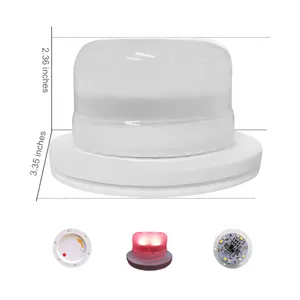 Waterproof 16 colors changing RGB LED furniture light base with remote control