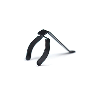 Clip de fixation de nappe en acier au carbone noir haute résistance 60x90mm 70x100mm pour tables de pique-nique, restaurants et banquets en extérieur - Product Image 1