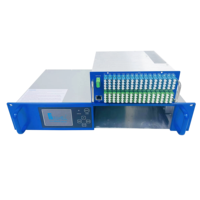 Nouvelle Version Fullwell breveté 2U Rack X-PON Type de module WDM EDFA amplificateur optique avec connecteur LC de puissance de sortie 64 ports 20dBm