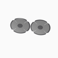 Couverture de filtre anti-poussière noire en maille pour PlayStation 5, accessoires pour console PS5 Slim/Pro, filtre anti-poussière