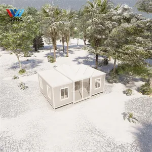 现代Wzhg集装箱3层集装箱大型微型车轮集装箱40英尺豪华住宅预制浴室不丹