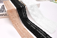 Bande élastique en silicone antidérapante pour accessoires vestimentaires