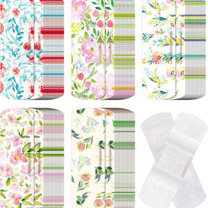 Cross-border multi-style children's elastic fabric cartoon bandages for boys and girls, colorful and cute bandages and plasters - Product Image 3