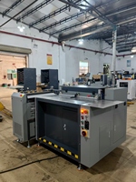 Komponen Inti Mesin Pembuat Sampul Buku Hardcover Semi-Otomatis Baru-PLC Motor Mesin Pengolah Kertas 6700W 2-9pcs/mnt