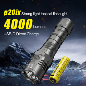 Đèn pin LED chiến thuật siêu sáng 4000 Lumen Hợp kim nhôm IP68 chống nước có thể sạc lại tần số nhấp nháy ngoài trời - Product Image 2