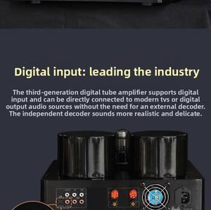 <span class=keywords><strong>Amplificador</strong></span> de Tubos Osun British Augsburg Fever, <span class=keywords><strong>Amplificador</strong></span> de Válvulas de Alta Potencia Hi-Fi, Bluetooth, Alta Fidelidad, Fibra Óptica, Coaxial - Product Image 5