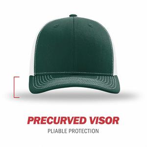 Casquettes de camionneur personnalisées OEM, broderie personnalisée, casquettes de camionneur en coton uni Richardson 112 - Product Image 4