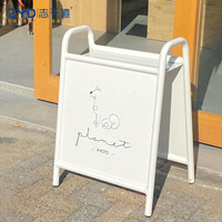 Support d'affichage publicitaire pliable en aluminium inoxydable ZYD, résistant aux intempéries IP65, à suspendre ou à poser au sol