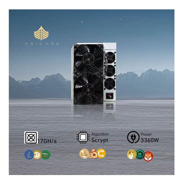 Brand New BITMAIN ANTMINER L9 17G Scrypt Air-cooling LTC Doge Mining Machine High Efficiency ASICMiner for Farm