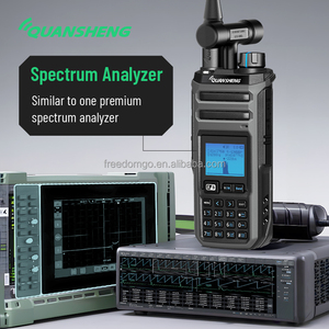 Professional QUANSHENG TK-11(5) Dual Band VHF/UHF NOAA Wireless <b>Walkie</b> <b>Talkie</b> With Air Band 10W High Power Handheld Transceiver - Product Image 4